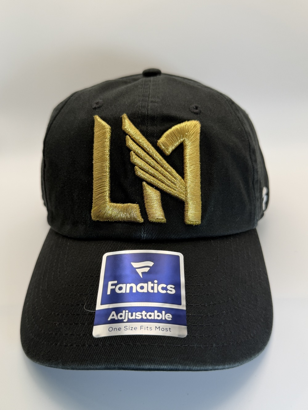 Fanatics LAFC Black Adjustable Hat One Size Fits Most NWT